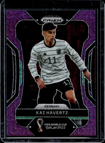 Kai Havertz 2022 Panini Prizm World Cup Purple Mojo /49