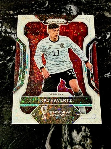 Kai Havertz 2022 Panini Prizm World Cup White Sparkle
