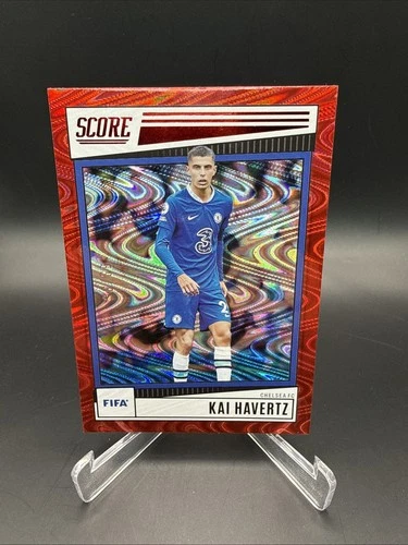 Kai Havertz 2022 Panini SCORE FIFA Red Swirl /65