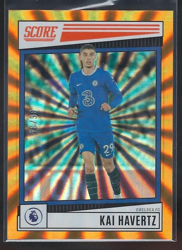Kai Havertz 2022 Panini Score Orange Laser /35