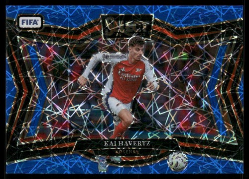 Kai Havertz 2024 Panini Select Blue Lazer Prizm
