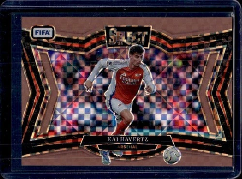 Kai Havertz 2024 Panini Select FIFA Field Bronze Checker /75