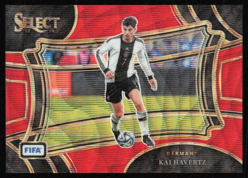 Kai Havertz 2023 Panini Select FIFA Wave Red /149