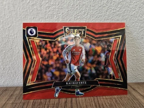 Kai Havertz 2024 Panini Select FIFA Wave Red /88
