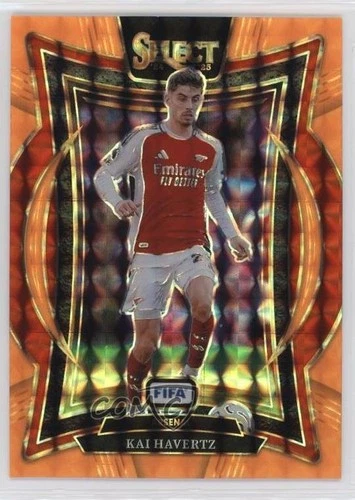 Kai Havertz 2024 Panini Select Fluorescent Orange Prizm /125