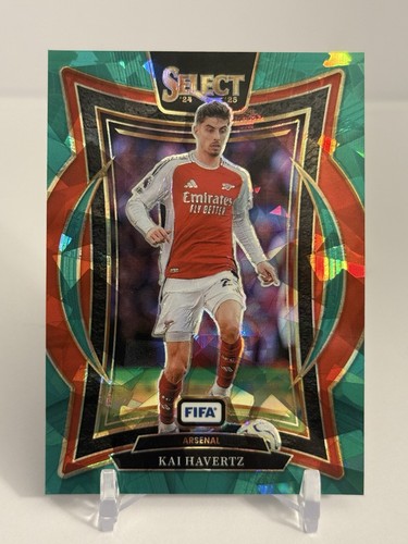 Kai Havertz 2024 Panini Select Green Cracked Ice #13