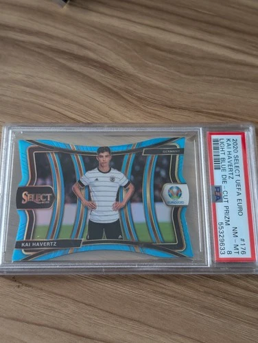Kai Havertz 2020 Panini Select Light Blue Prizm /175