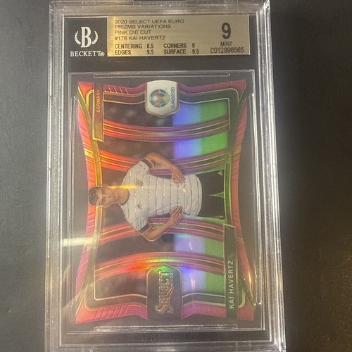 Kai Havertz 2020 Panini Select Pink Die Cut Prizm /99