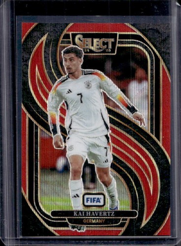 Kai Havertz 2024 Panini Select Red Wave /59