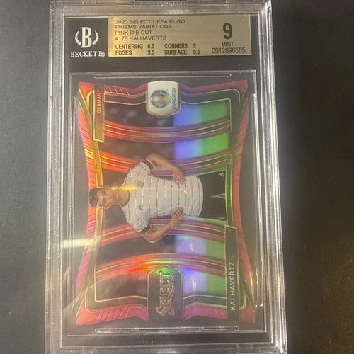 Kai Havertz 2020 Panini Select Rosa Troquelado Prizm /99