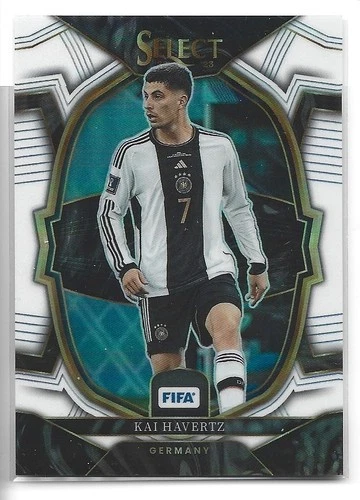 Kai Havertz 2022 Panini Select White Prizm /20