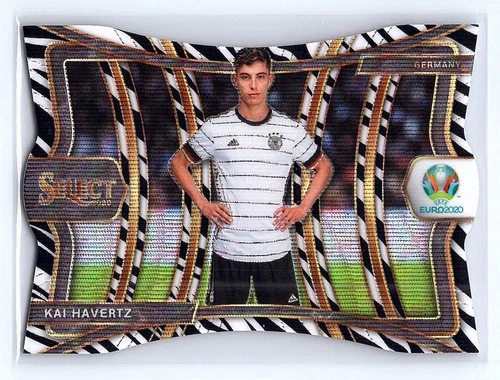 Kai Havertz 2020 Panini Select Zebra Die Cut Prizm