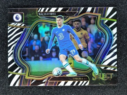 Kai Havertz 2022 Panini Select Zebra Prizm /25