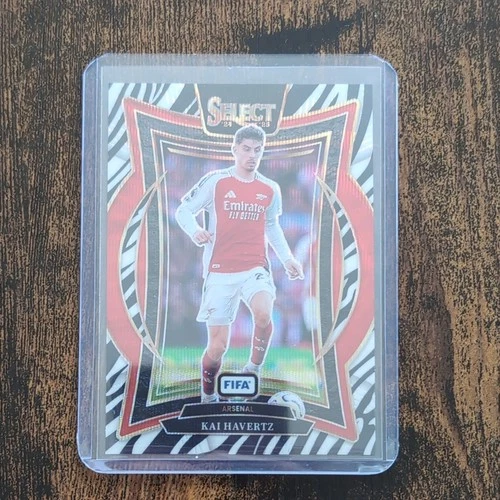Kai Havertz 2024 Panini Select Zebra Prizm