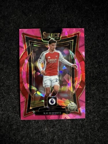 Kai Havertz 2024 Panini Terrace Select Pink Cracked Ice #33