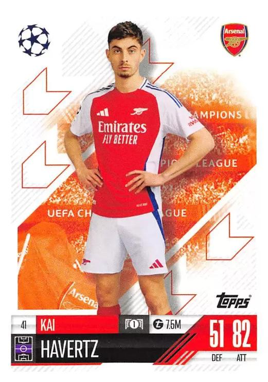 Kai Havertz 2024 Topps Match Attax UEFA Club Competitions
