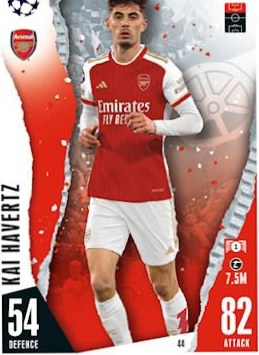 Kai Havertz 2023 Topps Match Attax UEFA Club Competitions