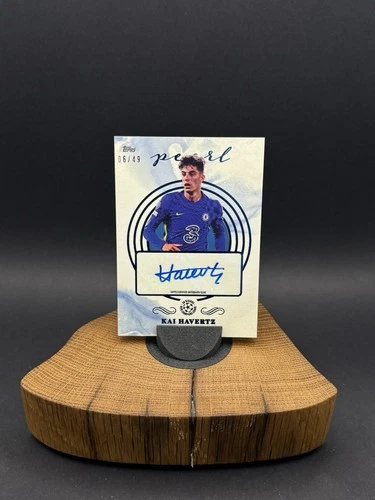 Kai Havertz 2021 Topps UCL Pearl Blue /49