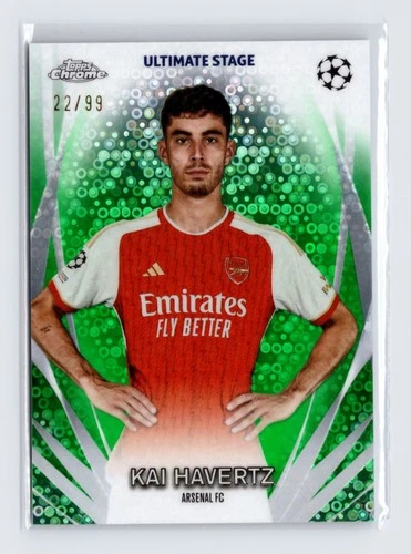 Kai Havertz 2024 Topps UEFA Champions League Green /99
