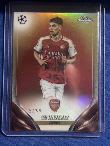 Kai Havertz 2023 Topps UEFA Club Competitions Gold /99