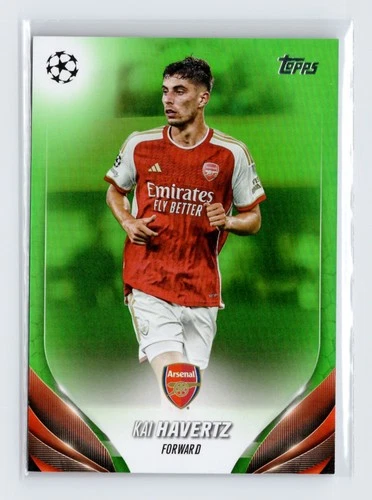 Kai Havertz 2023 Topps UEFA Club Competitions Neon Green /199