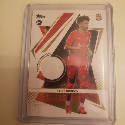 Kaide Gordon 2021 Topps Liverpool