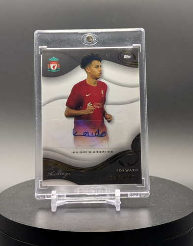 Kaide Gordon 2022 Topps Liverpool Lineage