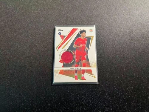 Kaide Gordon 2022 Topps Liverpool Team Set