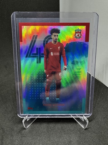 Kaide Gordon 2022 Topps Liverpool Teamset /175