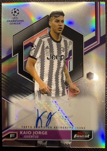 Kaio Jorge 2022 Topps Finest Silver