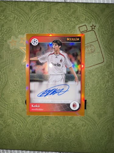 Kaka 2024 Topps Merlin Chrome Orange /25