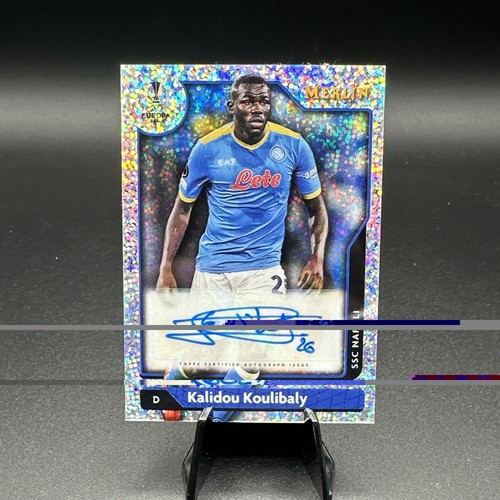 Kalidou Koulibaly 2021 Topps Merlin Chrome Speckle /150