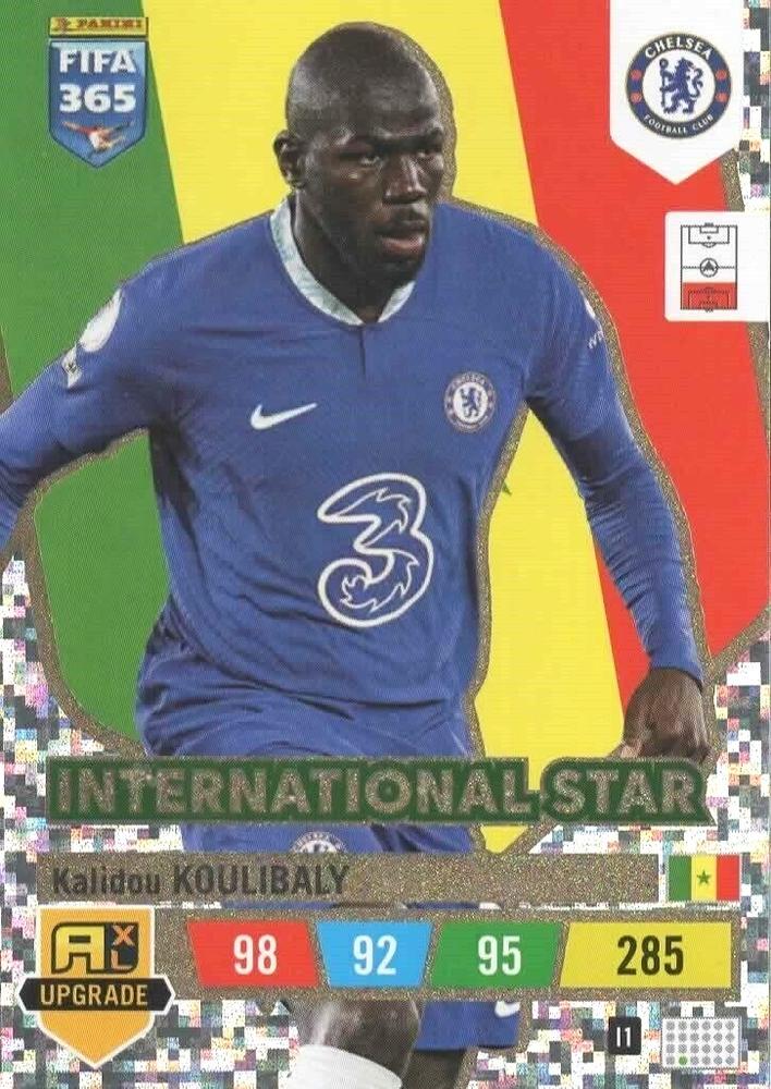 Kalidou Koulibaly 2023 Panini Adrenalyn XL FIFA 365 Upgrade