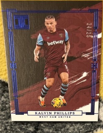 Kalvin Phillips 2023 Panini Impeccable Sapphire /25