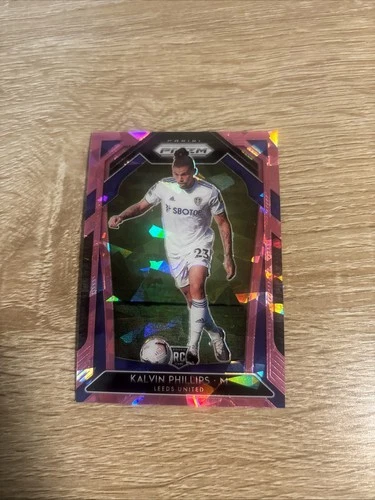 Kalvin Phillips 2020 Panini Prizm Premier League Pink Ice Prizm #203