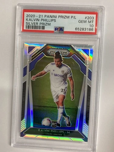 Kalvin Phillips 2021 Panini Prizm Premier League Silver
