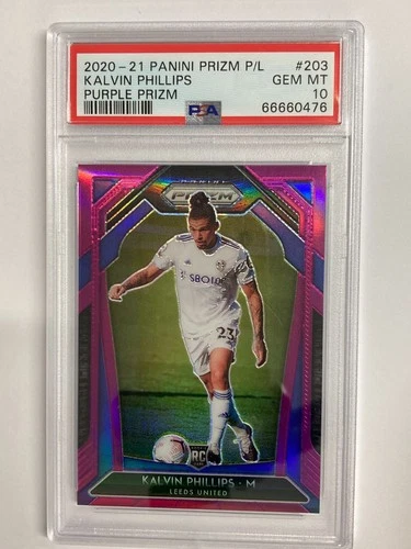Kalvin Phillips 2020 Panini Prizm Purple 20/99