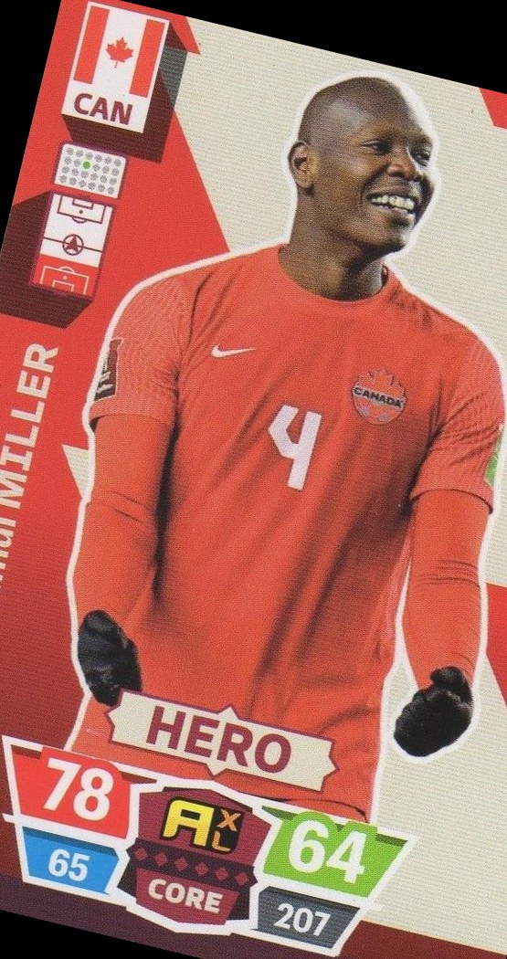 Kamal Miller 2022 Panini Adrenalyn XL FIFA World Cup