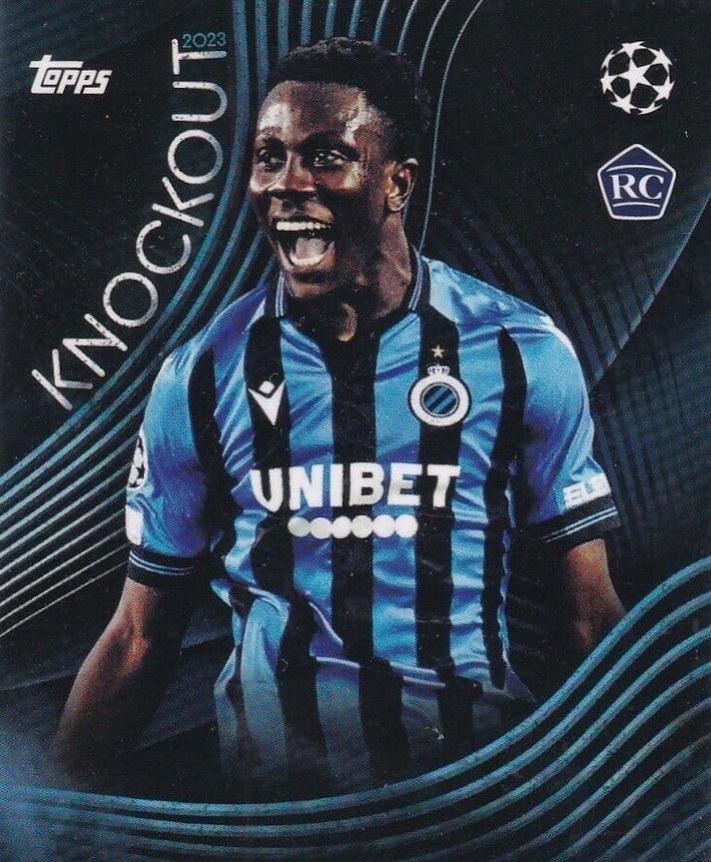 Kamal Sowah 2023 Topps Knockout UEFA Champions League