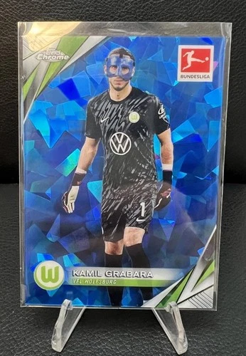 Kamil Grabara 2024 Topps Chrome Blue Sapphire