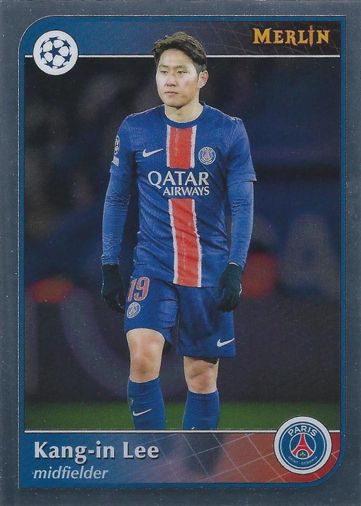 Kang in Lee 2024 Topps Merlin UEFA Club Competitions