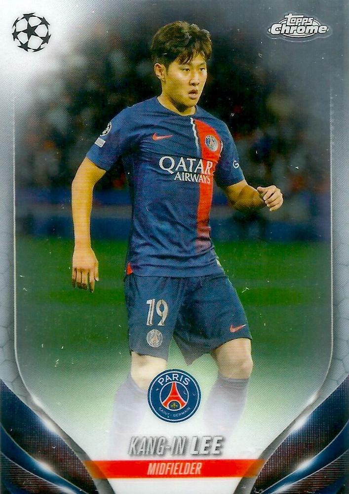 Kang in Lee 2023 Topps Chrome UEFA Club Competitions