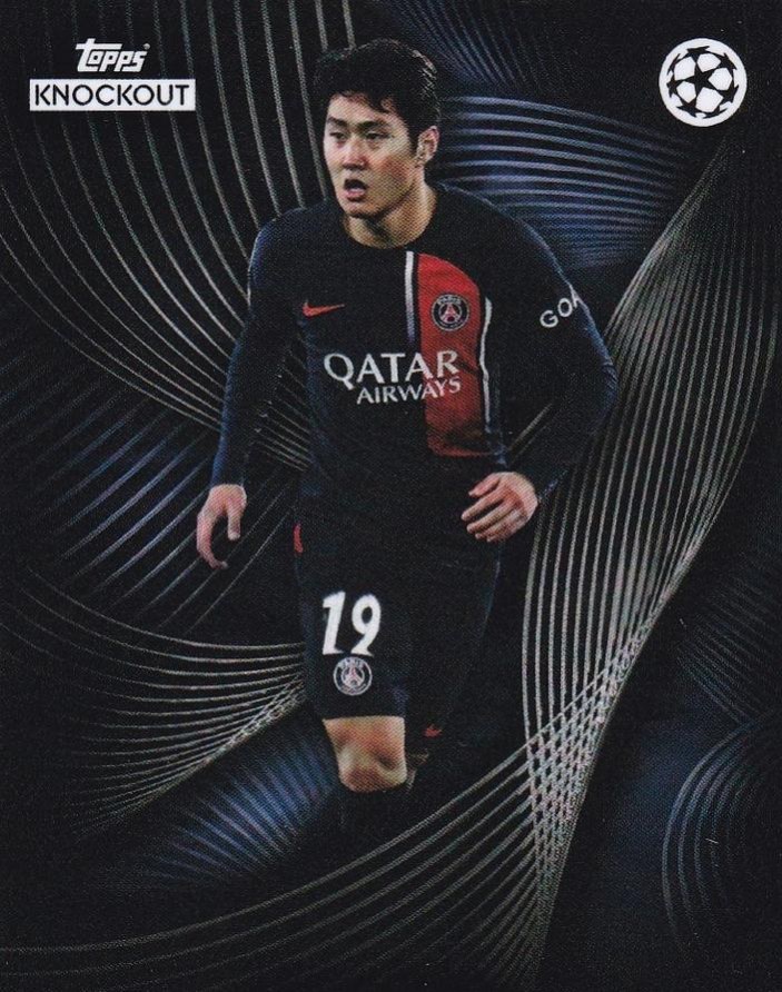 Kang in Lee 2023 Topps Knockout UEFA Champions League