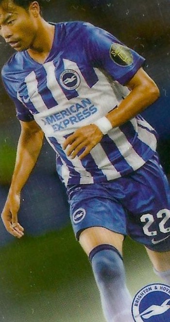 Kaoru Mitoma 2023 Topps Chrome UEFA Club Competitions