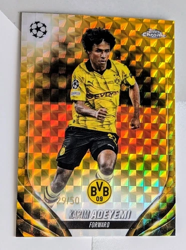 Karim Adeyemi 2023 Topps Chrome Gold /50