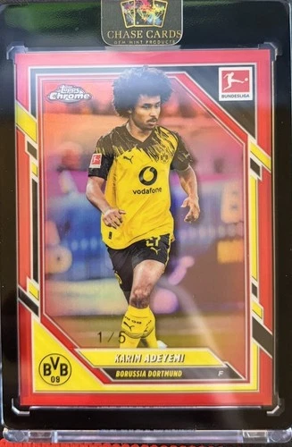 Karim Adeyemi 2023 Topps Chrome Red /5