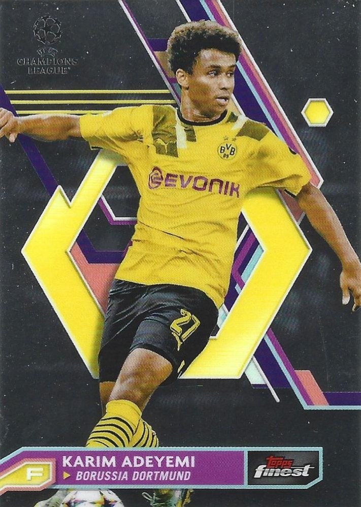 Karim Adeyemi 2022 Topps Finest UEFA 31