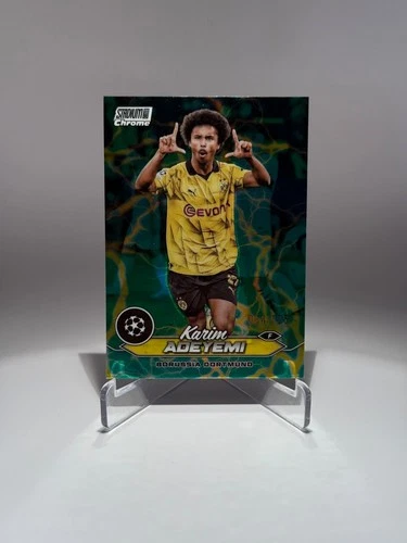 Karim Adeyemi 2024 Topps Stadium Club Chrome Green /125