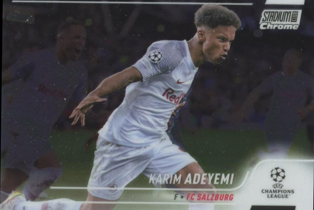 Karim Adeyemi 2021 Topps Stadium Club Chrome UEFA 81