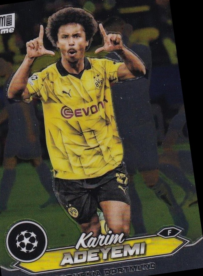 Karim Adeyemi 2023 Topps Stadium Club Chrome UEFA Champions League